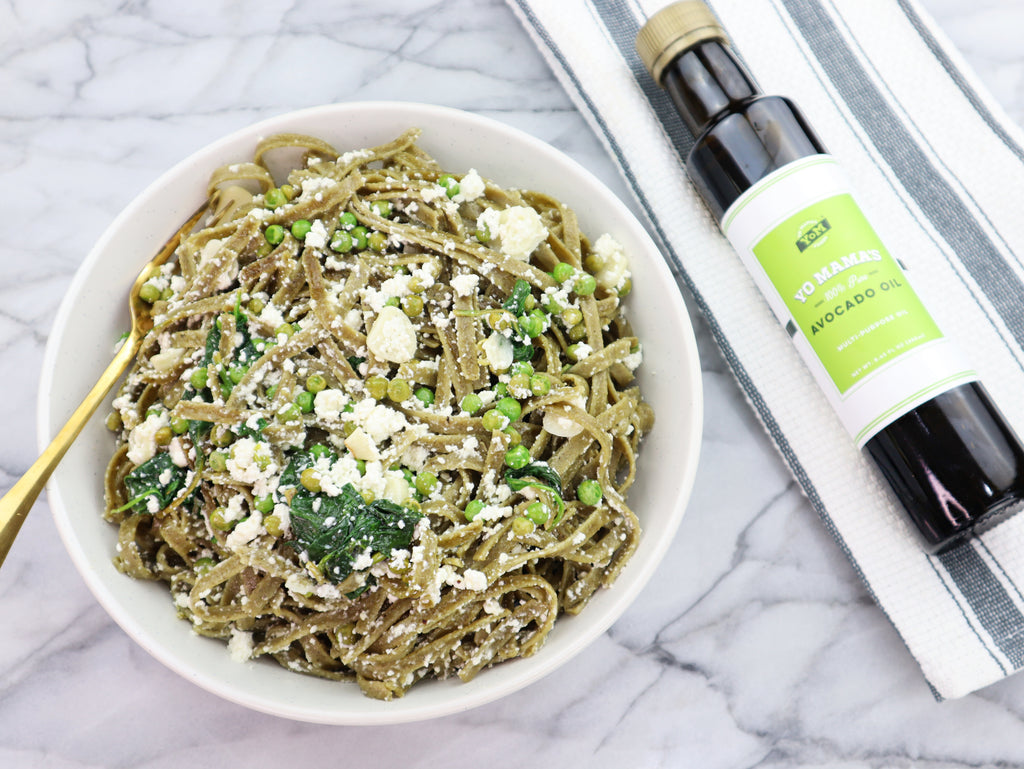 Lemon Ricotta Avocado Oil Pasta