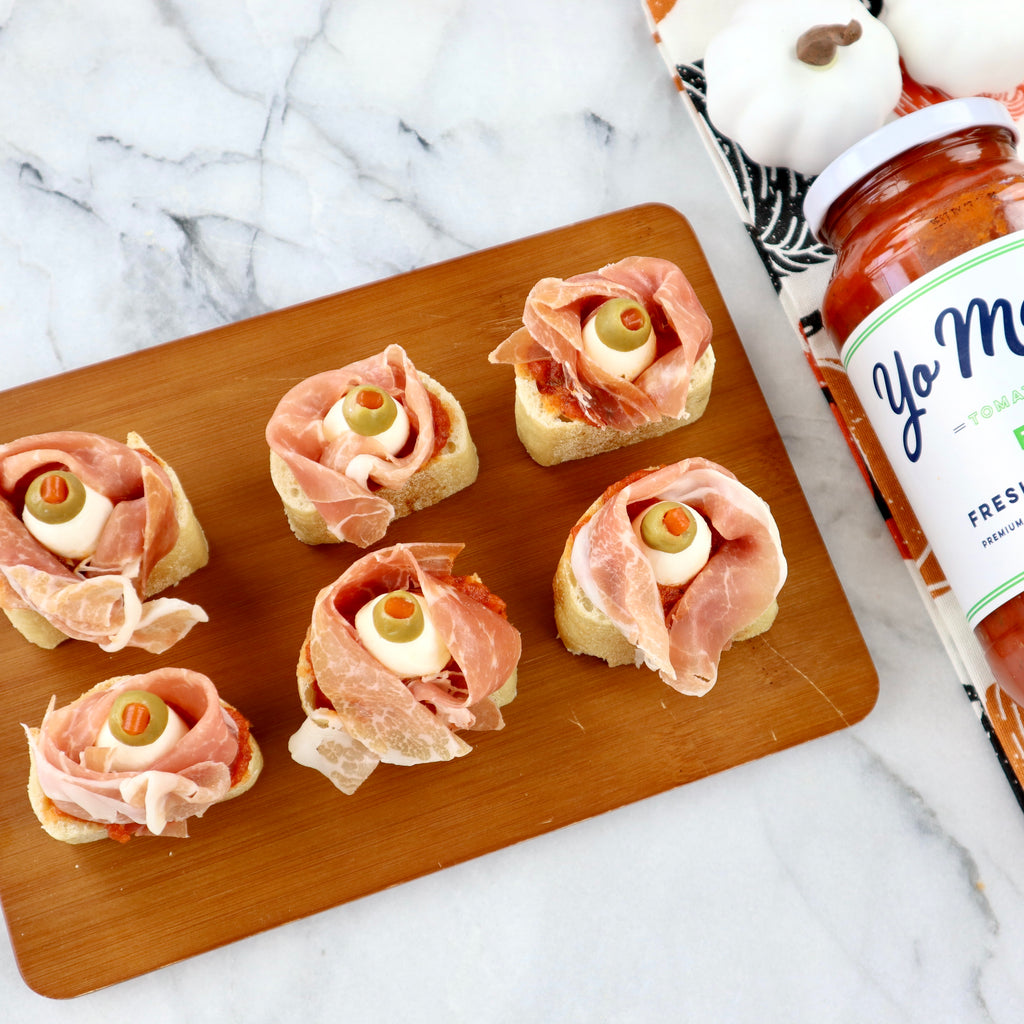 Eyeball Crostini