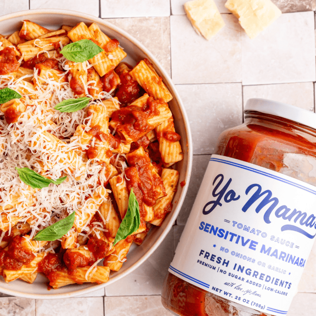 Gluten Free Rigatoni Pasta - Yo Mama's Foods