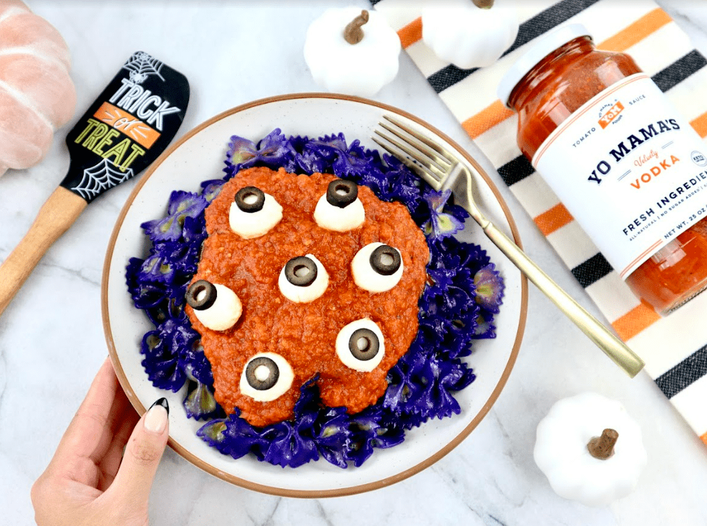 Spooky Pasta - Yo Mama's Foods